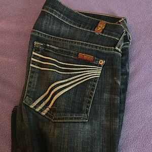 7 FOR ALL MANKIND women’s vintage dojo bootcut trouser jeans